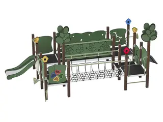 Queco 38 – Kombinationslekapparat L609 x B309x H264 cm