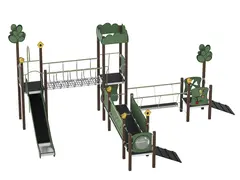 Queco 39 – Stor kombinationslek L825 x B534 x H384 cm