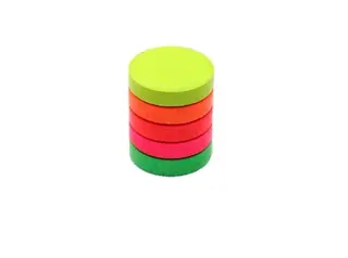 Färgblock neon 5 st