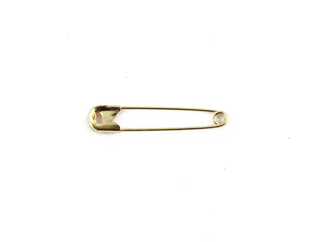Säkerhetsnålar guld L3,4 cm, 1440 st 