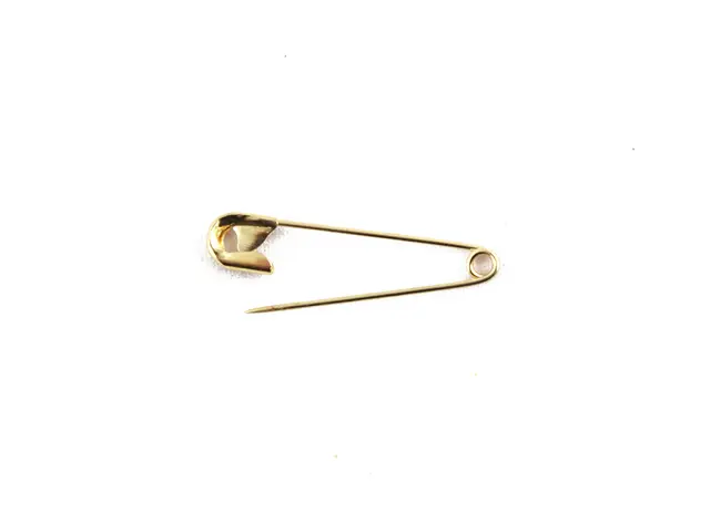 Säkerhetsnålar guld L3,4 cm, 1440 st 