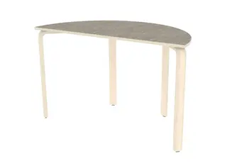 Alba akustikbord halvrunt Ø120 cm