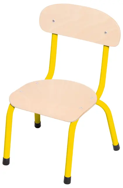 Molly stol Gul H:38 cm 