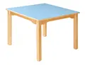 Popul&#228;r laminatbord B80 x D80 cm H64 cm 11 Ljusbl&#229;