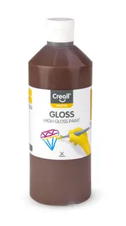 Creall färg brun Blank, 500 ml