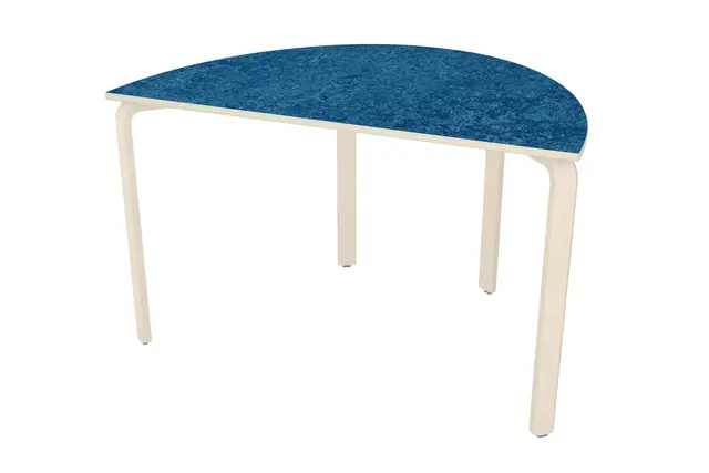Alba akustikbord halvrunt H73 cm Blå 3205 