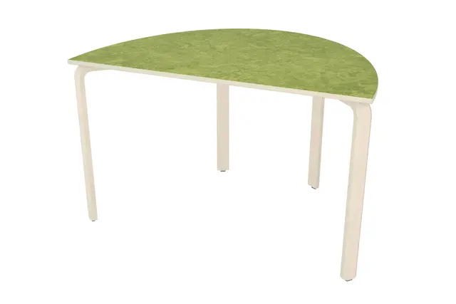 Alba akustikbord halvrunt H73 cm Grön 3247 