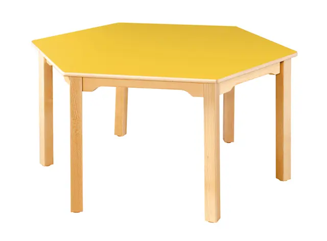 Populär laminatbord H64 cm 04 Gul 