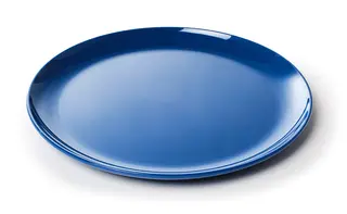Tallrik Blå