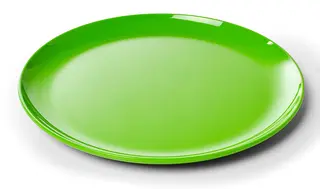 Tallrik Limegrön