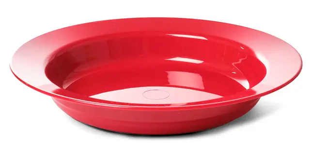 Djup tallrik Röd 