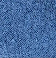 Kulör filt blå L150 x B90 cm