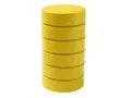 F&#228;rgblock junior gul &#216;44 mm, 6 st