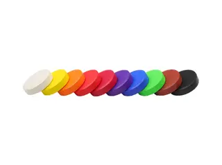 Färgblock junior Ø44 mm, 6 st