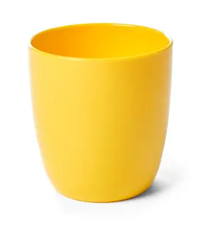 Plastmugg Gul