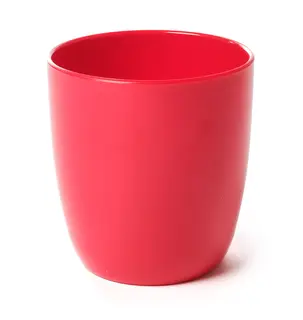 Plastmugg Röd