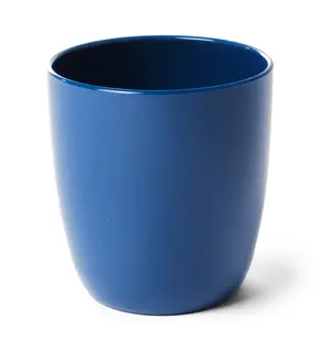 Plastmugg Mörkblå