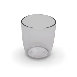 Plastmugg Transparent