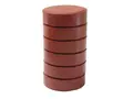 F&#228;rgblock junior brun &#216;44 mm, 6 st