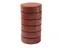 F&#228;rgblock junior brun &#216;44 mm, 6 st