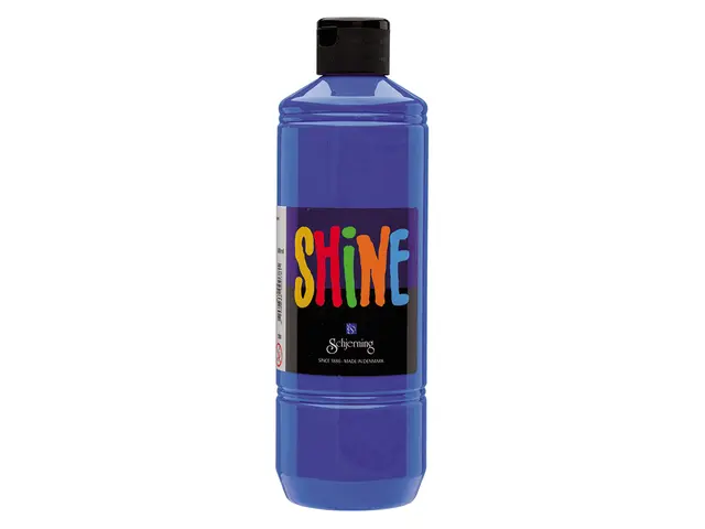 Akrylfärg blandblå 500 ml 