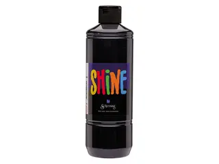 Akrylfärg svart 500 ml