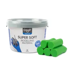 Creall Supersoft modellera grön Grön