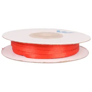 Satinband röd B3 mm