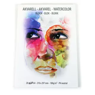 Akvarellblock