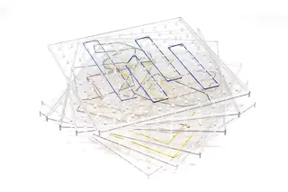 Geobräde L23 x B23 cm, 6 st