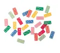 Transparent domino 28 st
