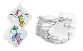 Grytlappar L20 x B20 cm, 4 st