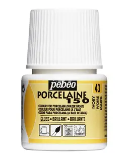 Porslinsfärg  vit 45 ml