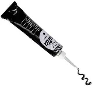 Porslinsf&#228;rg kontur svart 20 ml