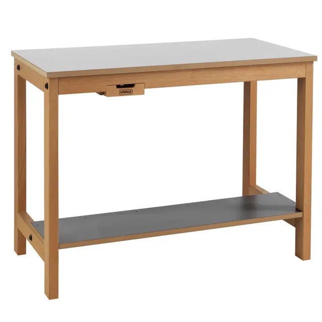 Sjöbergs symaskinbord ljusgrå L120 x B60 x H90 cm 
