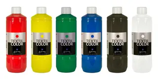 Textilf&#228;rg grundset 6 x 500 ml