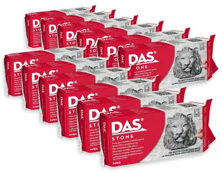 Lufttorkande lera gr&#229; storpack 12 kg