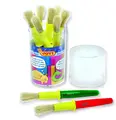 Penselset med droppskydd 12 mm, 9 st