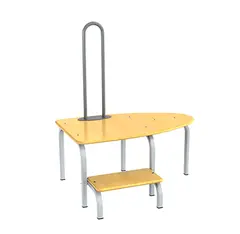 Halvan p&#229;kl&#228;dningsb&#228;nk B83 x D50 x H37 cm