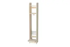 Dal kl&#228;dfack med sittb&#228;nk 1 fack B28 x D45 x H150 cm
