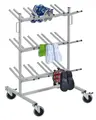 Roller skoställ 24 par B60 x D51 x H97 cm