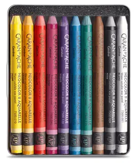 Neocolor ll akvarellkritor 10 st