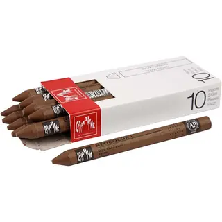 Caran d'Ache Neocolor I brun 10 st
