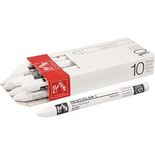 Caran d'Ache Neocolor I vit 10 st
