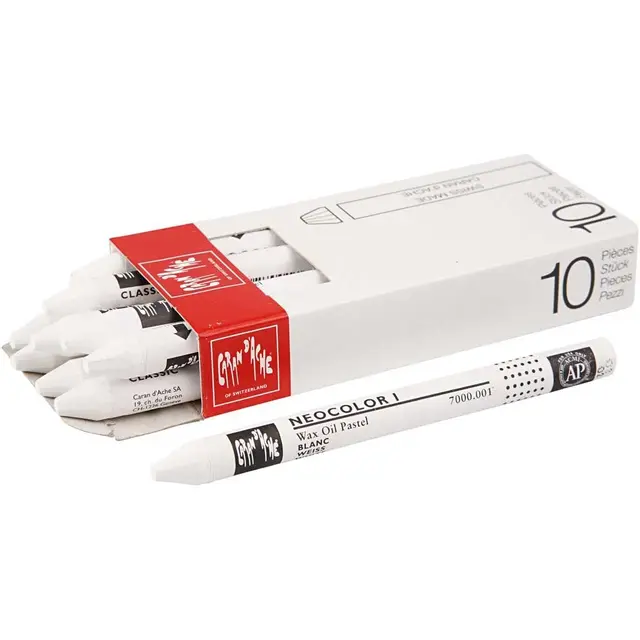 Caran d'Ache Neocolor I vit 10 st 