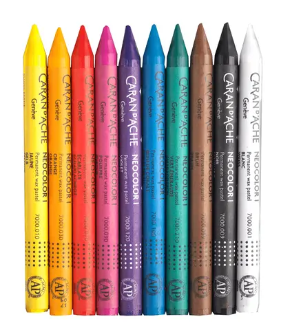 Caran d'Ache Neocolor I per färg 10 st