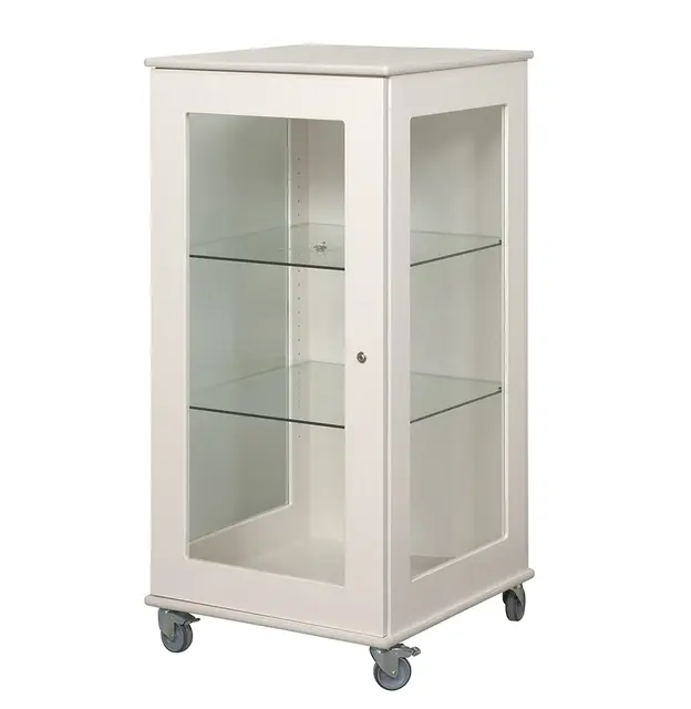 Utställningsmonter låg B62 x D62 x H125 cm 