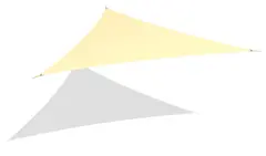 Solsegel trekantigt L360 x B360 cm