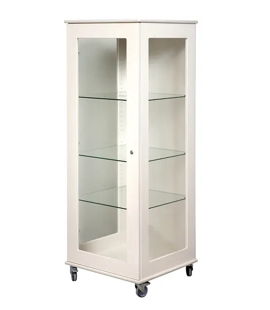 Utställningsmonter hög B60 x D60 x H166 cm 