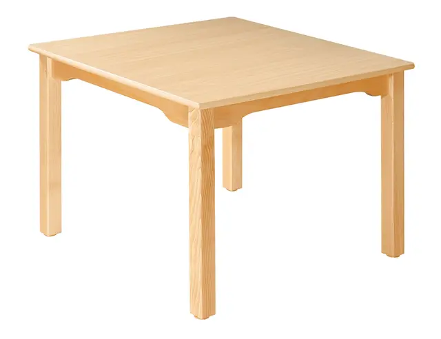 Populär laminatbord B80 x D80 cm H46 cm 08 Vit 